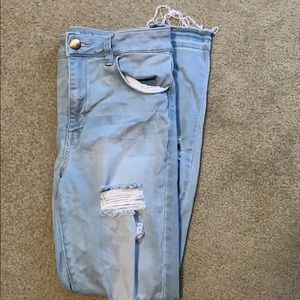 AE Hi-Rise Sateen Jegging